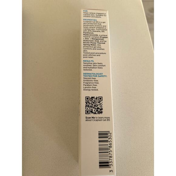 La Roche-Posay Cicaplast Gel B5 Face Moisturizer 40ml Fragrance-Free - Picture 5 of 5